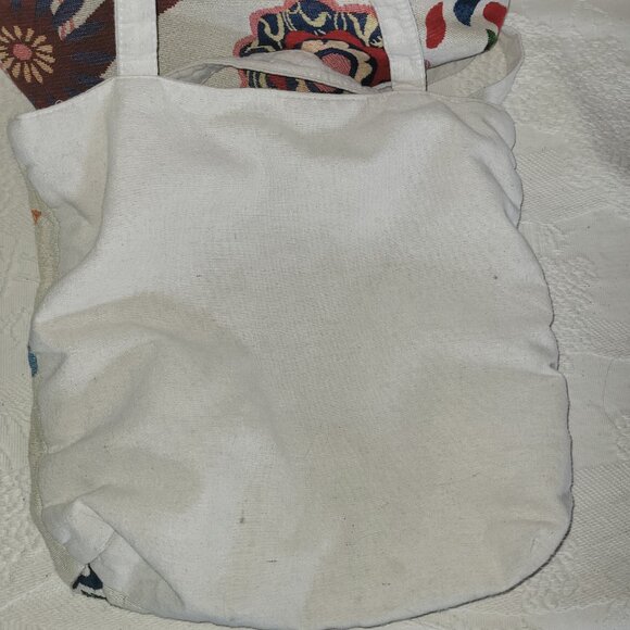 2 Vintage Owl Zippered & Lined Tote Bags - Picture 9 of 16